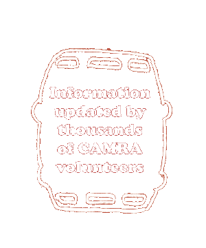 Information updated by thousands of CAMRA volunteers